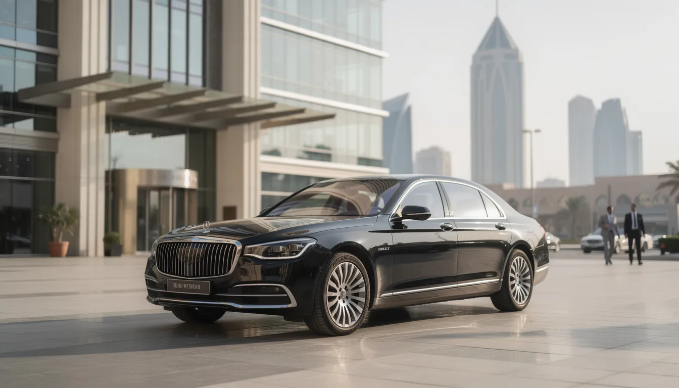 Luxury executive car for transport in Doha