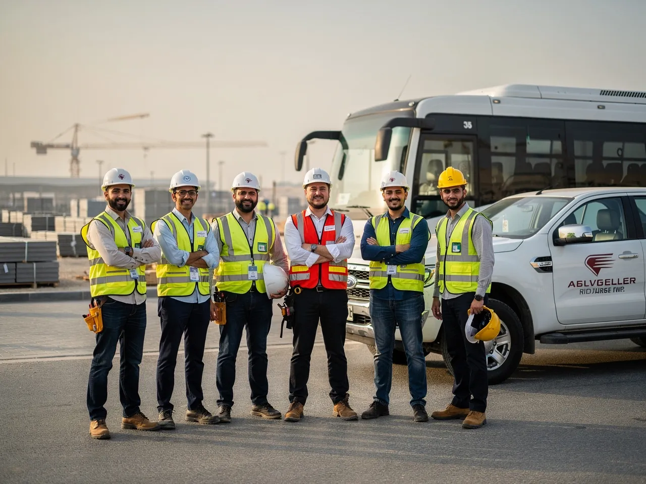 Professional labourers in Qatar