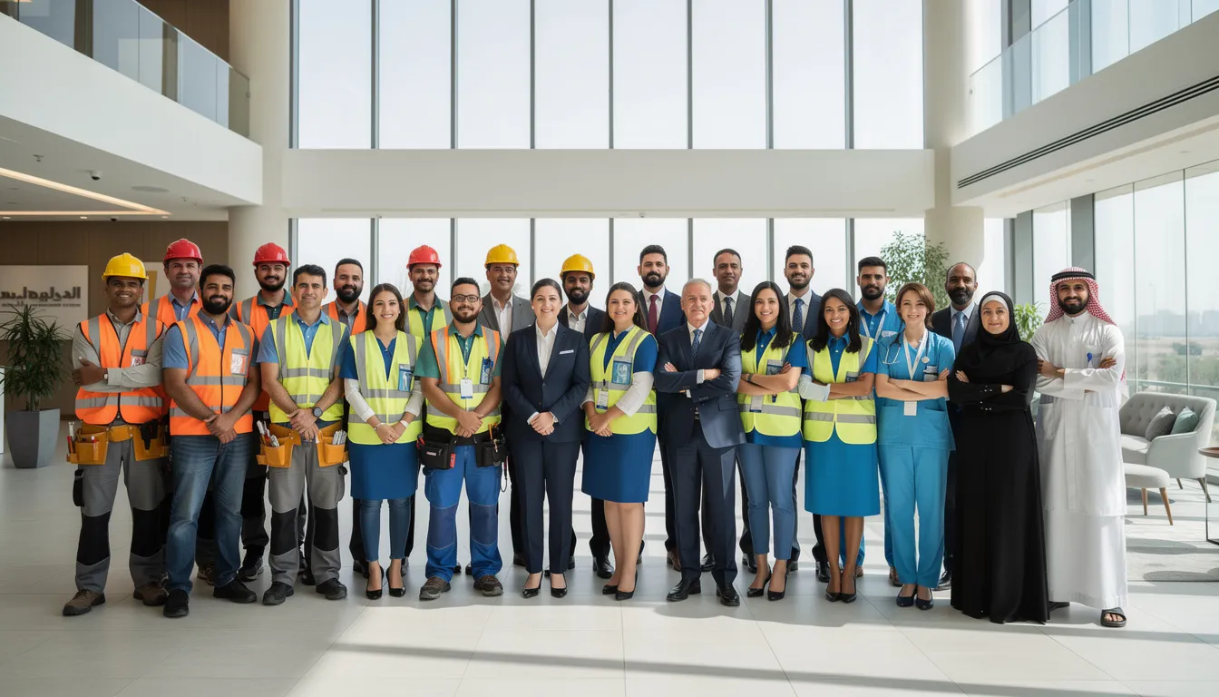 Diverse workforce ready for bulk hiring in Qatar