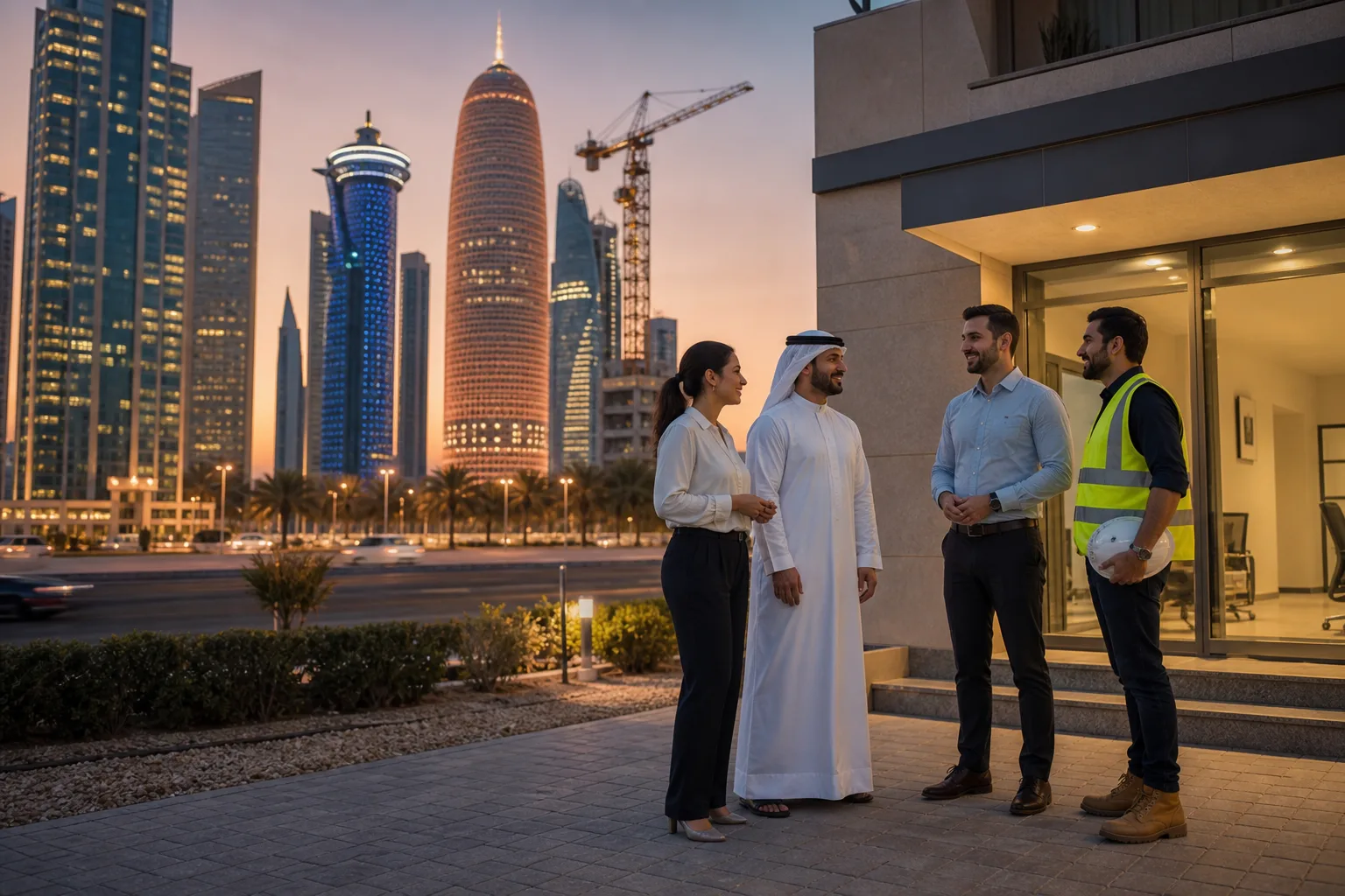 Local Qatar presence