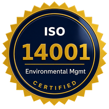 ISO 14001 Environmental Management Certified